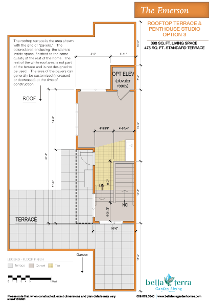 Emerson townhome rooftop option 3