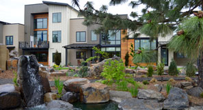 Walking paths are secure within our Spokane gated community.