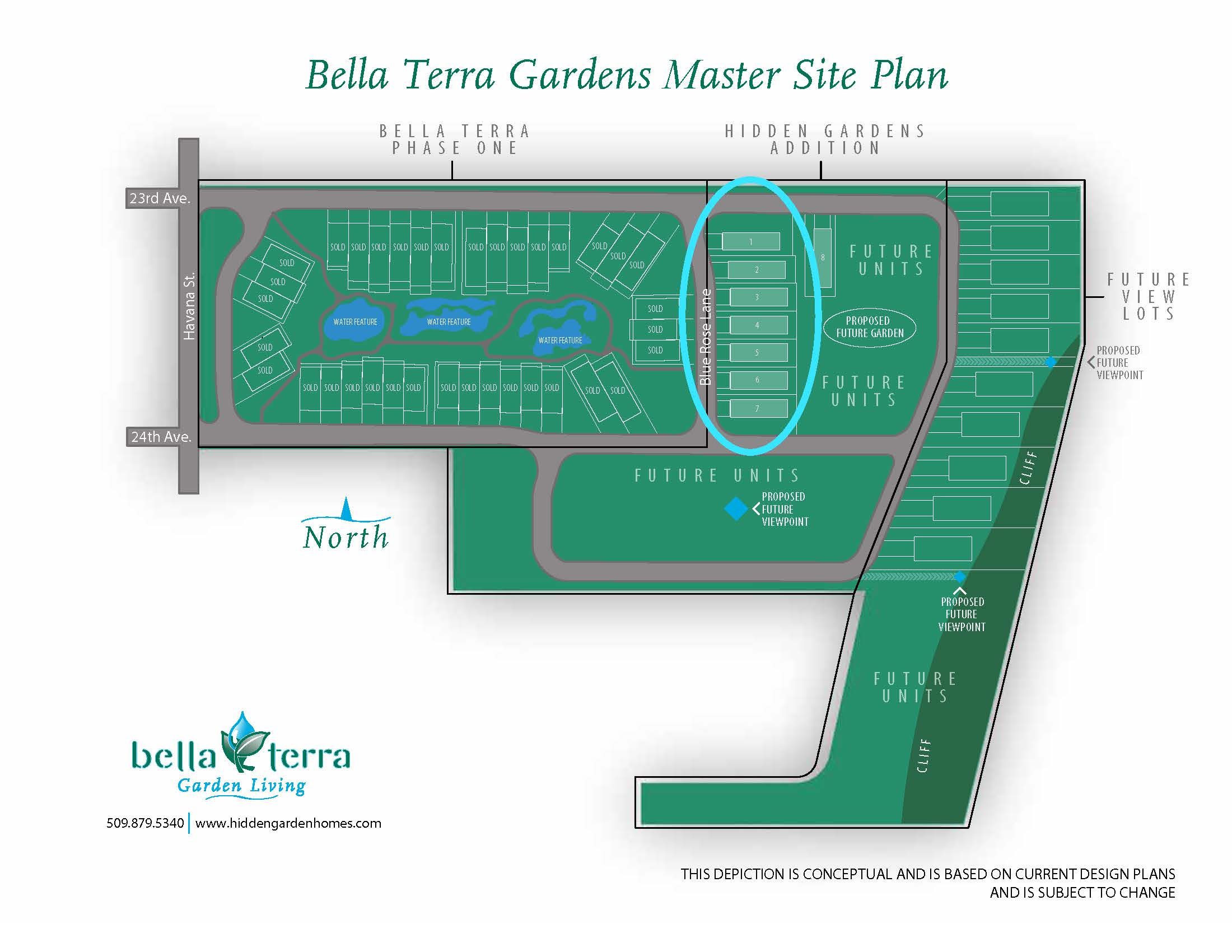 Bella Terra Gardens Master Site Plan